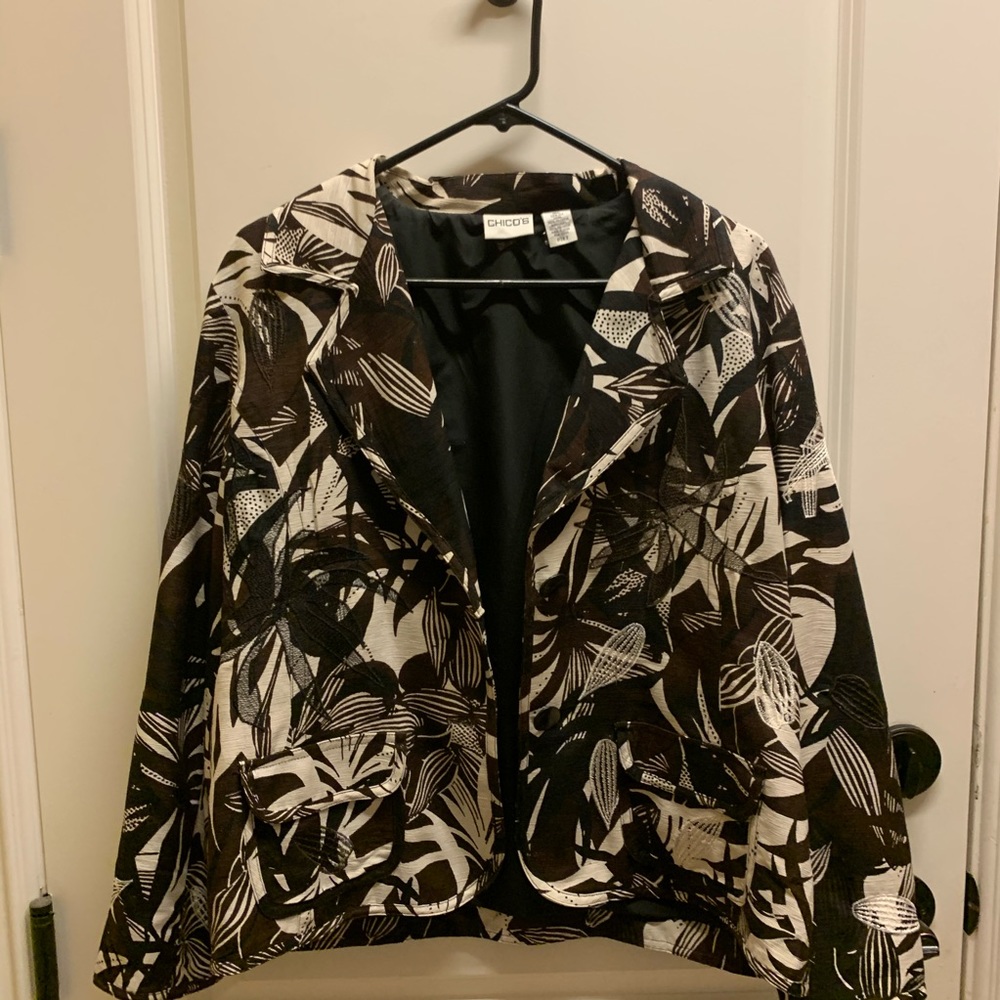 Chico’s lined jacket